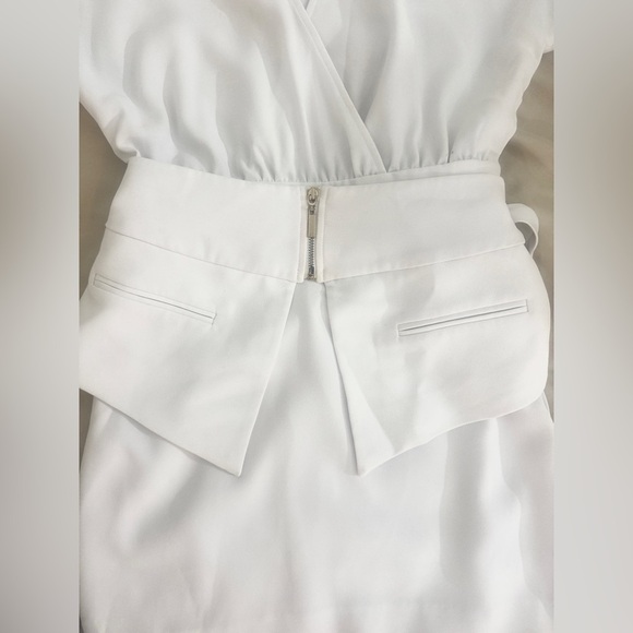 Marciano White Belted Dress - Picture 2 of 3